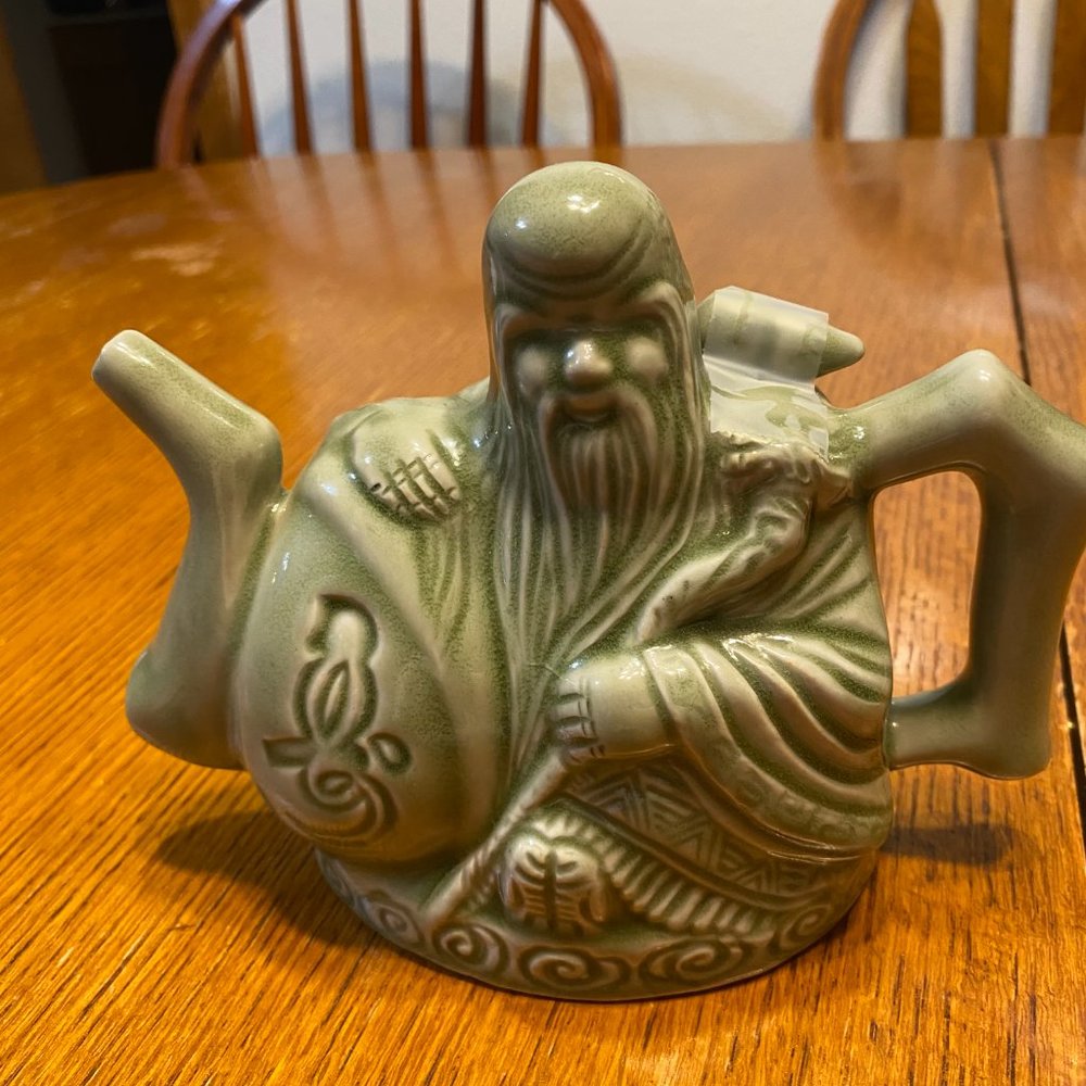 Chinese Celadon Trick Teapot - Picture 3 of 8